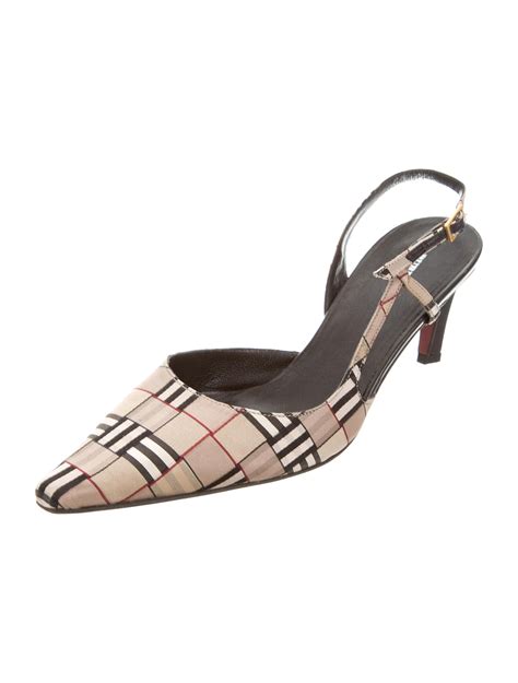 burberry plaid pumps|burberry store online.